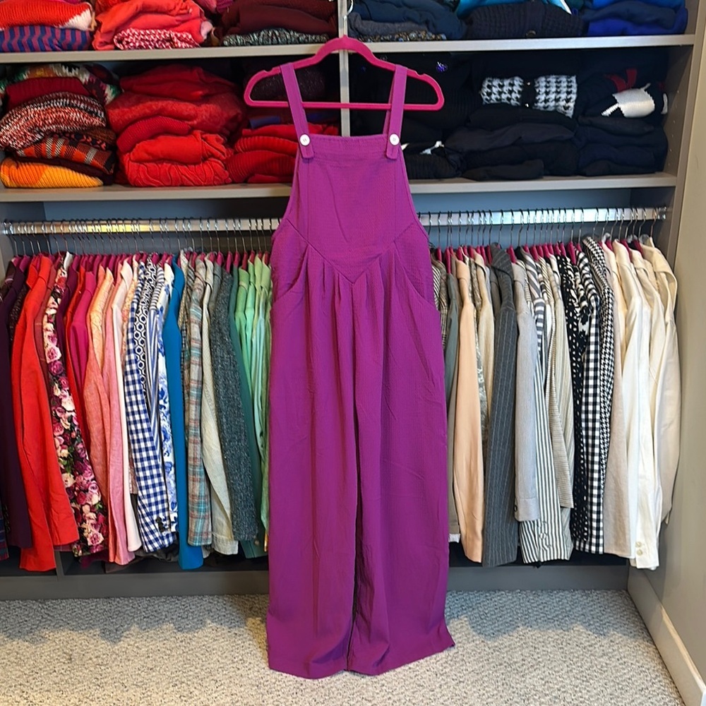SHEIN Purple Jumpsuit